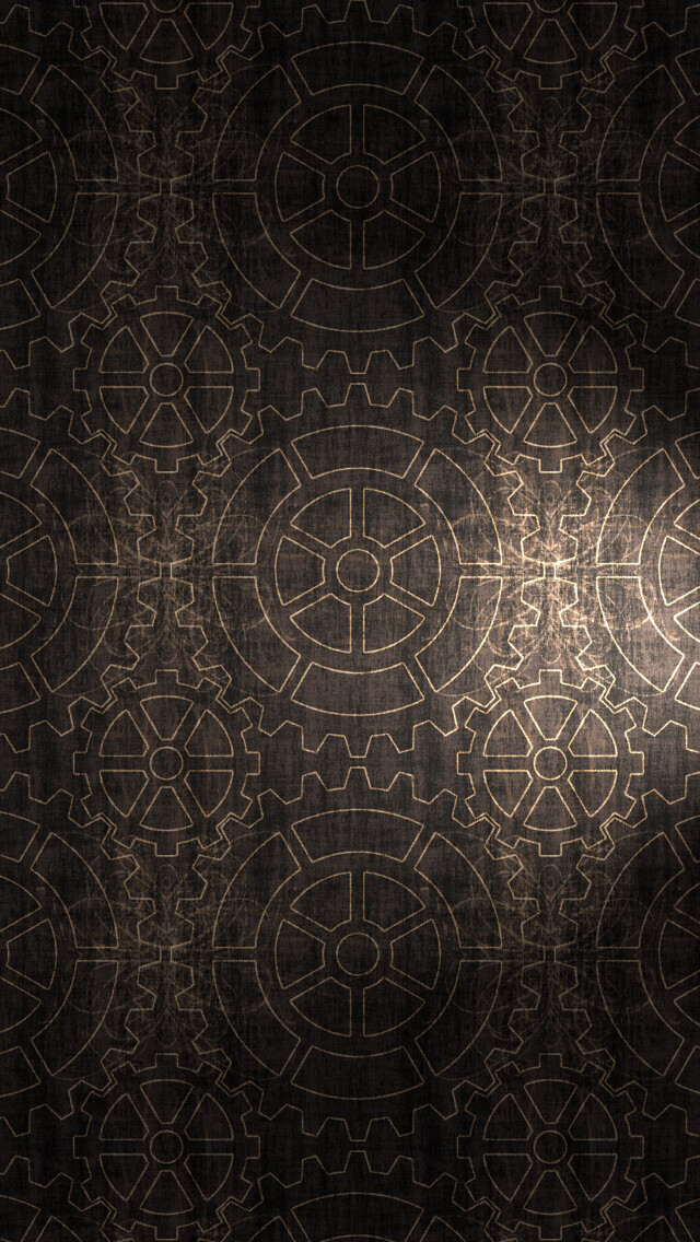 Gears pattern background iPhone 5s wallpaper