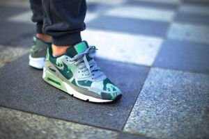 Nike Air Max 90 Premium Tape &amp;quot;Green Mortar&amp;quot;的图片