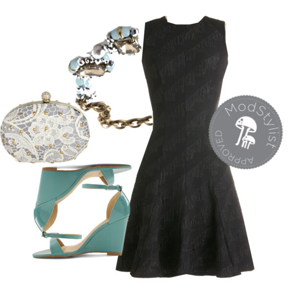 A fashion look from March 2014 featuring Closet dresses and Darling clutches. Browse and shop related looks.