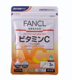 Fancl SUPPLEMENTS 天然果实维他命 C (1piece) ¥69.2