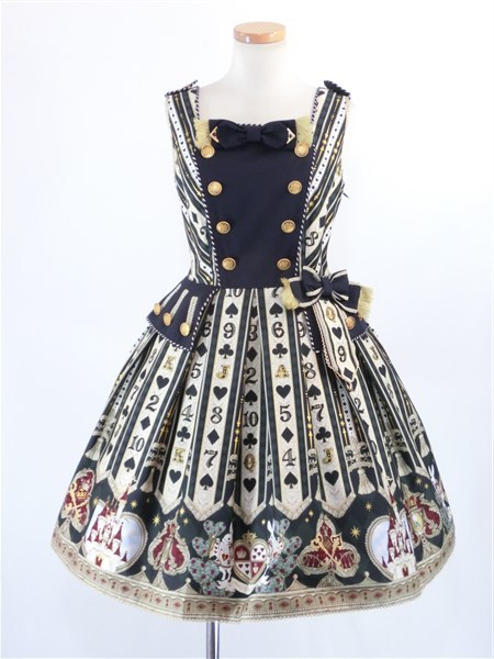 angelic pretty WQ连衣裙JSK绿色（9新现货）