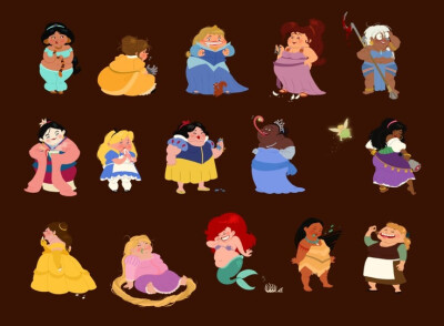 hungry princesses by ~kaffepanna on deviantART