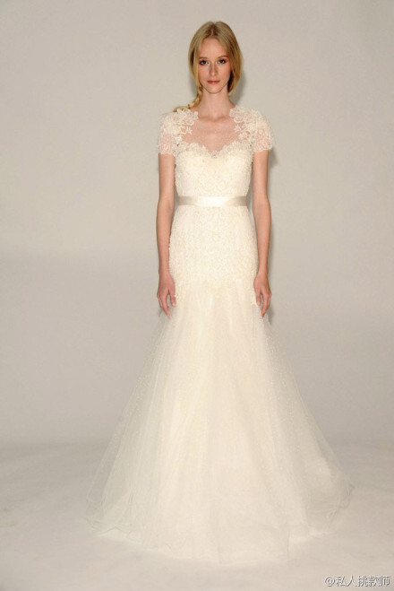 Marchesa 2014秋冬婚纱系列。