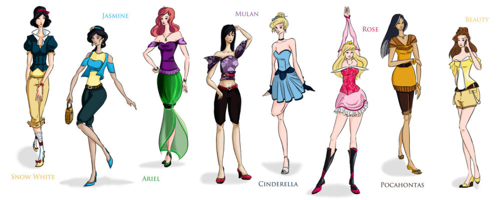 Disney Princesses by Cherie327