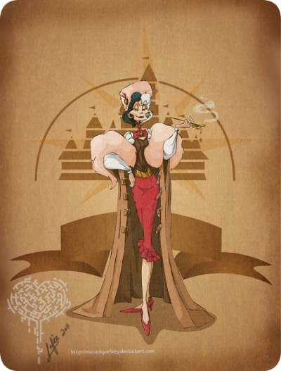 Disney steampunk:Cruella by MecaniqueFairy