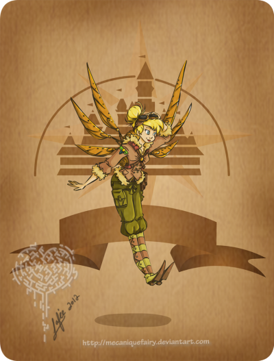 Disney steampunk: Tinker Bell by MecaniqueFairy