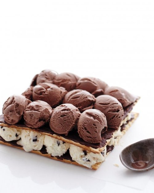 Matzo Mint Chocolate Ice Cream Cake