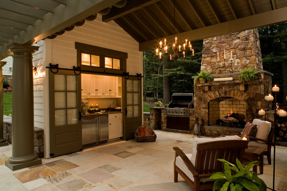 outdoor kitchen 1 13 Fresh Kitchen Trends in 2014 You Must See