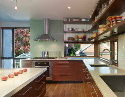 open shelving 13 Fresh Kitchen Trends in 2014 You Must See