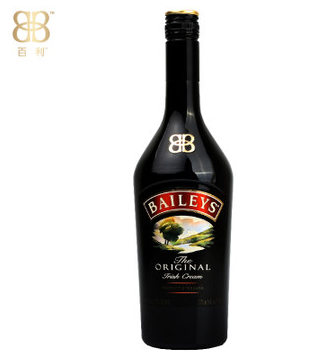 爱尔兰进口洋酒 百利甜酒 百利甜奶油利口酒BAILEYS 750ml