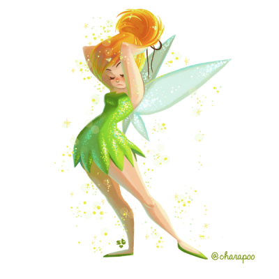 Disney Ladies Collab Tinkerbell by Charapoo