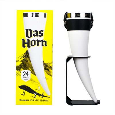 Thumbs Up Das Horn 牛角杯。超酷牛角造型，超大容量，不论是家庭聚会还是大的趴踢都能让你酷到出众。