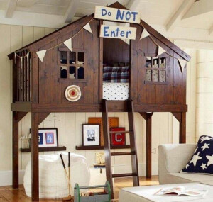 Awesome kids Hide Out bunk bed.