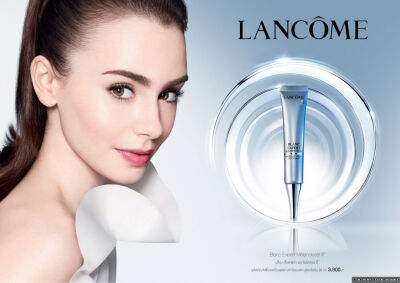 Lancome campaign - Lily collins