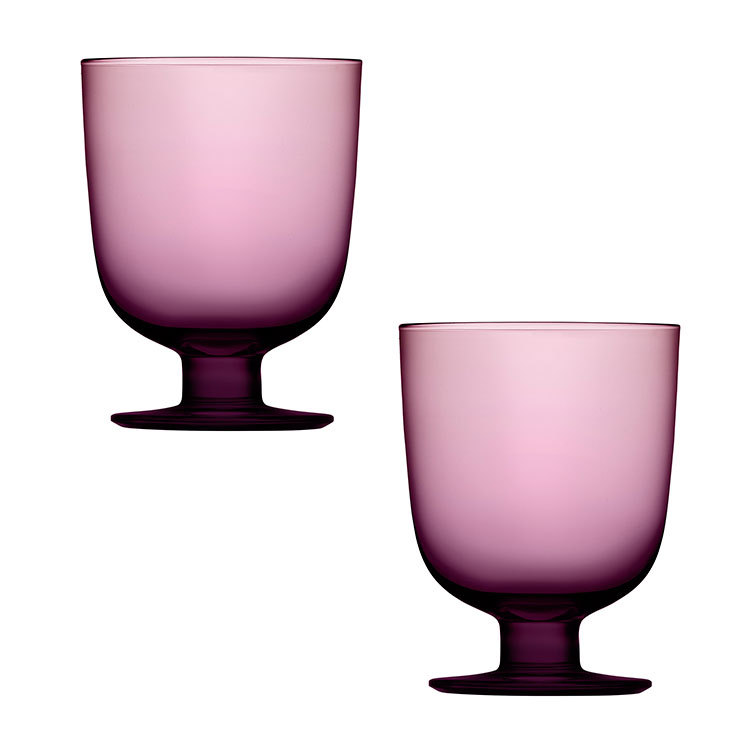 正品代购 芬兰Iittala Lempi葡萄酒杯 红酒杯 340ml 对杯 多色