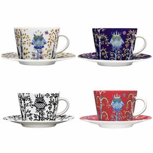 芬兰Iittala Taika魔幻森林咖啡碟 茶托 点心碟 15cm 多色可选