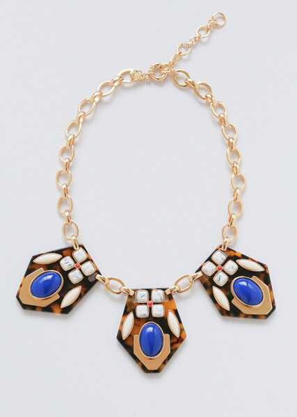 欧美大牌J家 最新款式 简约大气清爽春夏款 时装大项链配饰 优雅