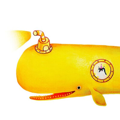 台湾插画家 Vier Yeh 作品 【We all live in a yellow submarine】