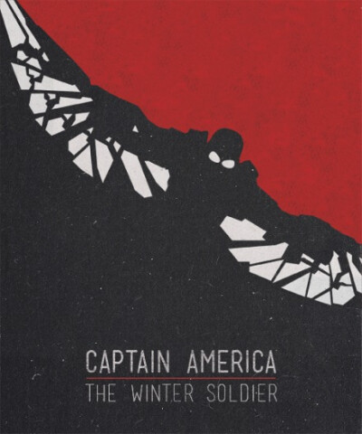 #Captain America 2#队长，冬兵，猎鹰的剪影锁屏（source：http://t.cn/8sRp6tw