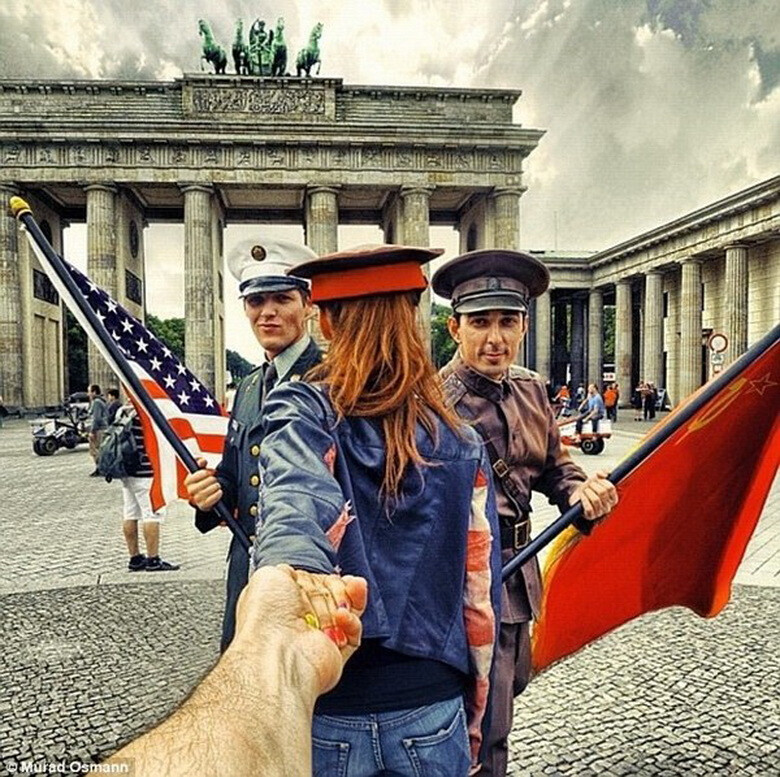 Murad Osmann《Follow me》| Brandenburg Gate USA vs USSR