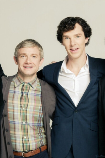 Benedict Cumberbatch Martin Freeman 卷福 花生 神探夏洛克 Sherlock