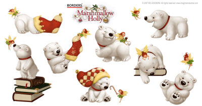 Holly n Marshmallow Big Image by imaginism