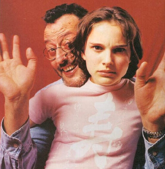 Jean Reno and Natalie Portman