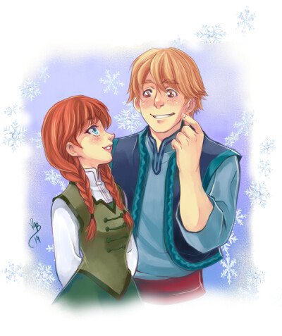 Anna and Kristoff