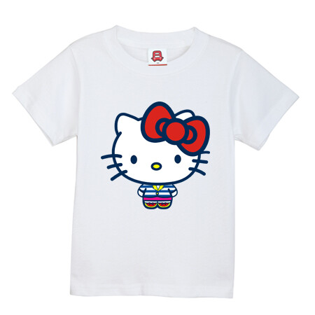 柔软手感卡通t恤凯蒂猫童装短袖t恤hellokitty