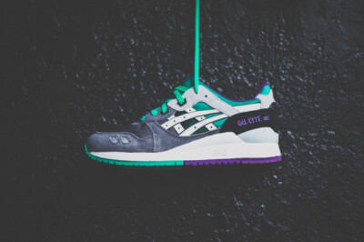 亚瑟士 现货在途 Asics Gel Lyte III - 'Grape' 绿灰紫配色 2014