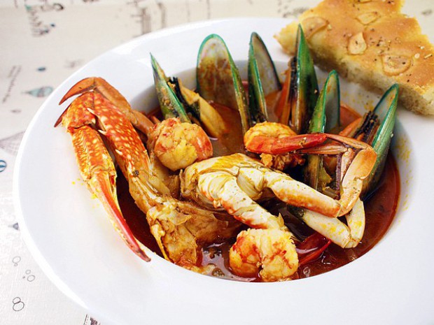 Cioppino（意式炆海鲜汤）的做法