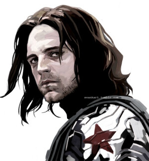 亦寒的书屋 上传于4月29日 17:26 来自微博 weibo.com #美国队长2##bucky barnes##bucky##sebastian stan# tumblr上的evankart大大最新画的吧唧又来了，就是第一张，好棒顺便放上迄今为止evan大画过的所有美队2的图，美好得不行！tumblr主页：http://t.cn/zHrK2zp