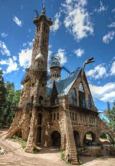 Historical Architechture in USA - Bishop Castle, Pueblo - Colorado