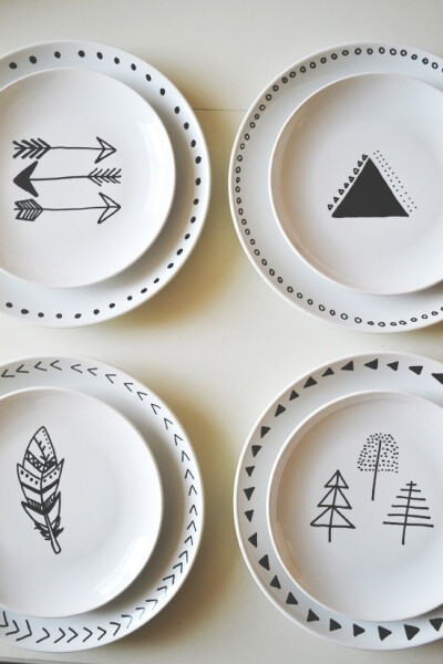 Cute plates