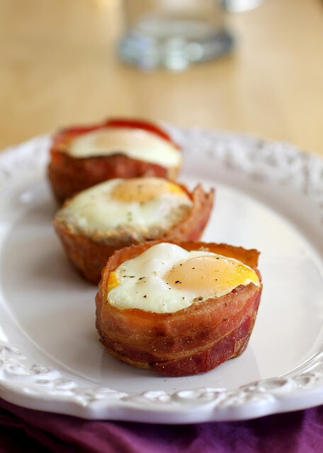 Cute little bacon cups!