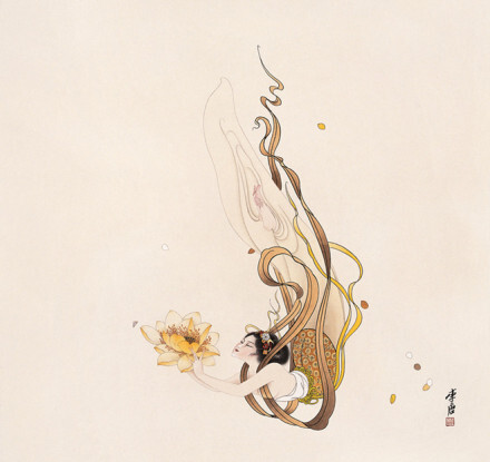 李唐老师的飞天系列