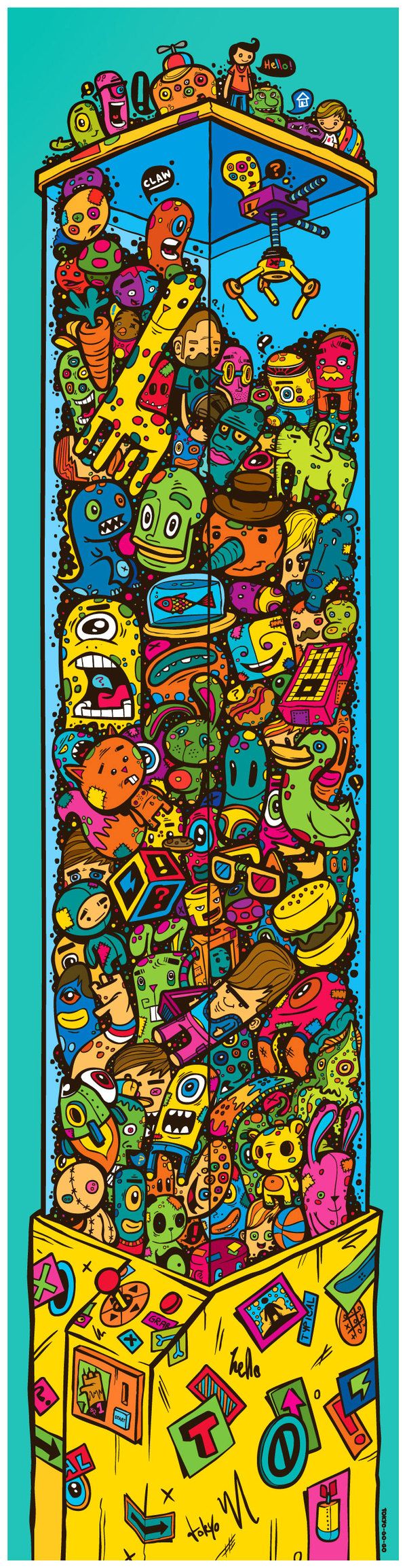 Illustrations 2011 by Greg Darroll , via Behance