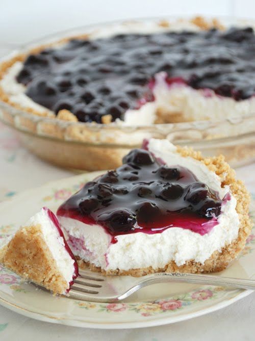 No-Bake Blueberry Cheesecake