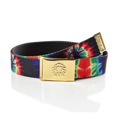 RASTACLATBOYSCOUTBELTROYGBIVTIEDYE腰带扎染