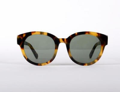 Karen Walker Anywhere玳瑁色复古板材太阳镜