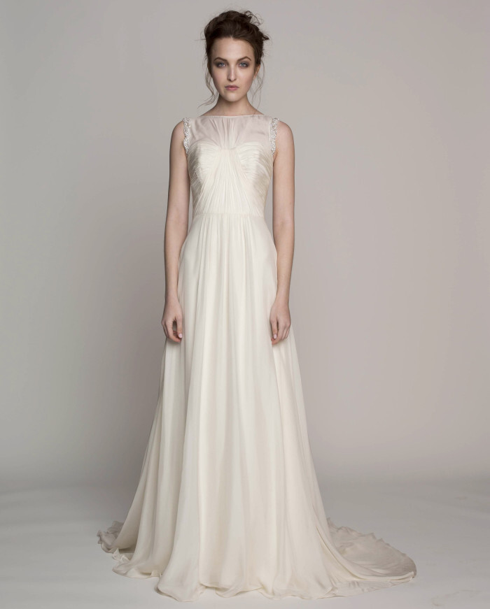 【我爱搜罗婚纱】Caitlin-Front——The Best Wedding Dresses for 2014 女神婚纱，海滩婚礼一定很美，像仙子一样的纱纱。曦 @晨曦小径