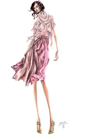 西班牙时装插画大师Arturo Elena|时装画