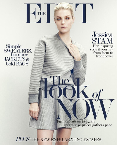 Jessica Stam by Nagi Sakai for The Edit