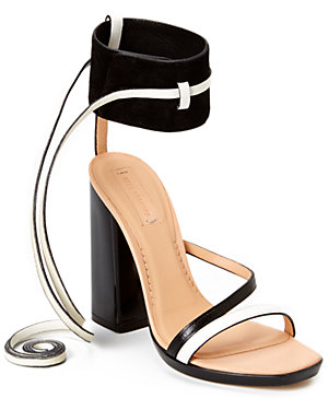 Reed Krakoff Leather &amp;amp; Suede Sandal