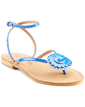 Nina Originals 'Ultra' Patent Thong Sandal