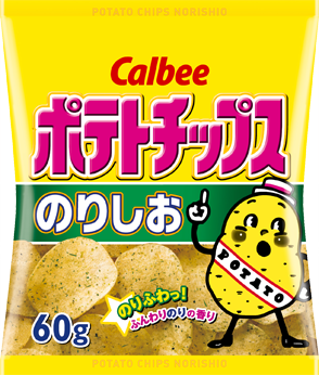 日本进口零食品卡乐比calbee盐味薯片