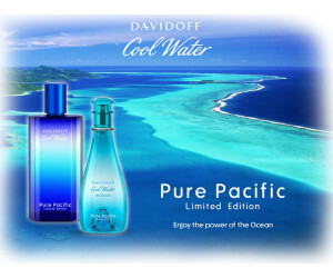 大卫杜夫 太平洋的清凉冷水，男香Cool Water Pure Pacific for Him混合了请新的柑橘调和芳香草本植物气息。前调为突然呈现的柠檬、柑橘、葡萄牙；中调包含了罗勒、鼠尾草、姜、薄荷；尾调的木质调由杜松、檀香、香根草组成。这款香水由Philippe Bousseton调制。女香Cool Water Pure Pacific for Her的气息十分娇媚清新，前调为多汁的菠萝、甜瓜和薄荷叶；中调花香由茉莉、紫罗兰、铃兰组成，还有竹子的绿植气息；尾调包含了檀香、鸢尾根、桃。调香师为Benoit Lapouza。