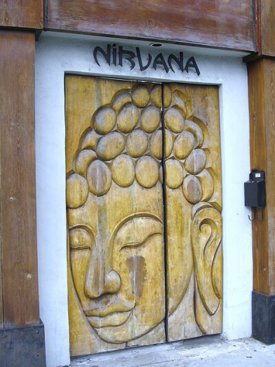 Nirvana Wooden Door