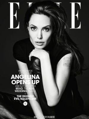 Fashion magazines ♔ | Angelina jolie for us elle