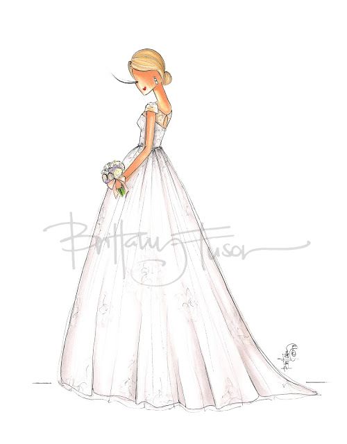 custom bridal illustration [ brittanyfuson.blogspot.com ]